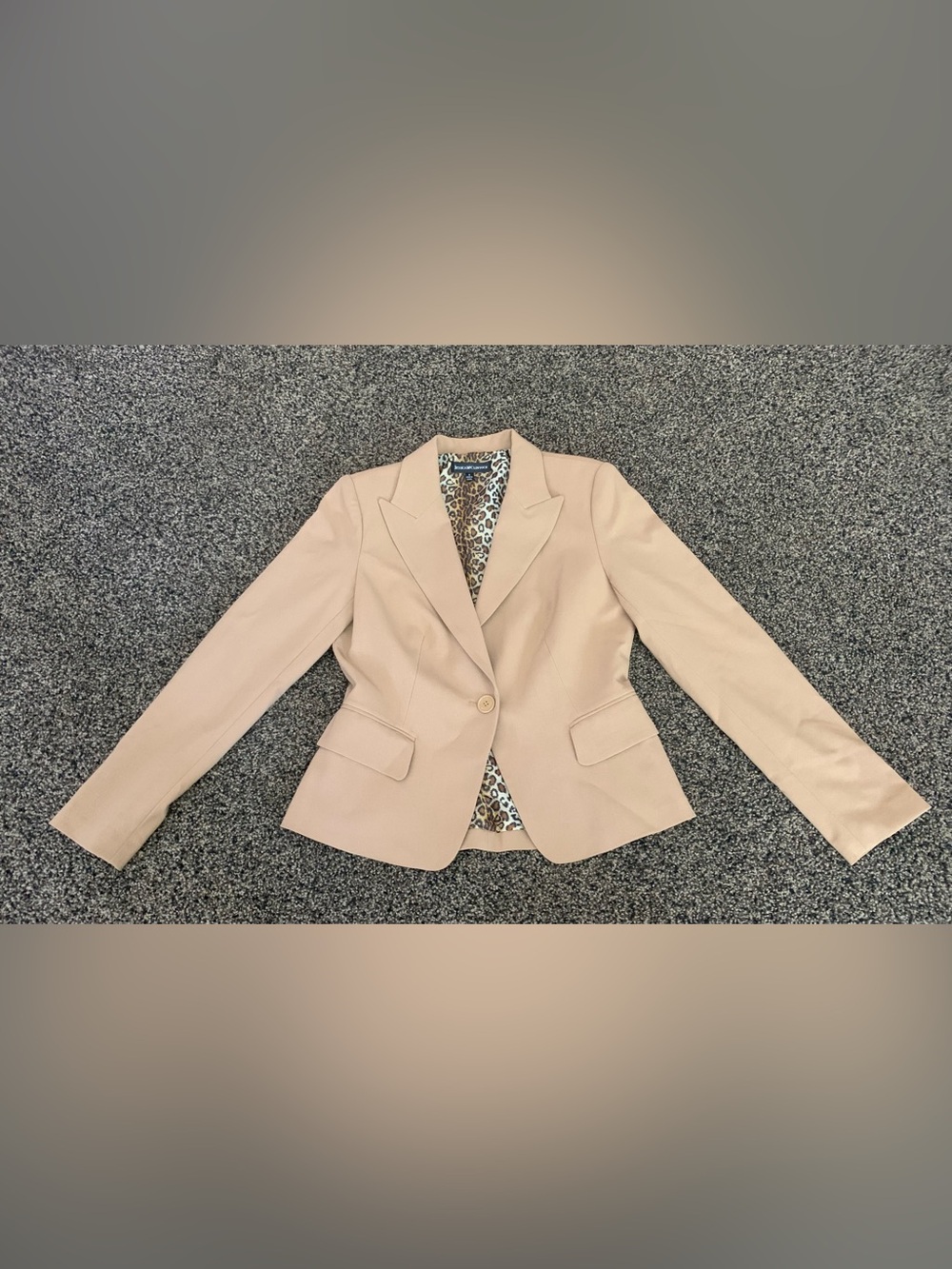 Jessica McClintock Women’s Beige Tan Blazer Jacket - size 6